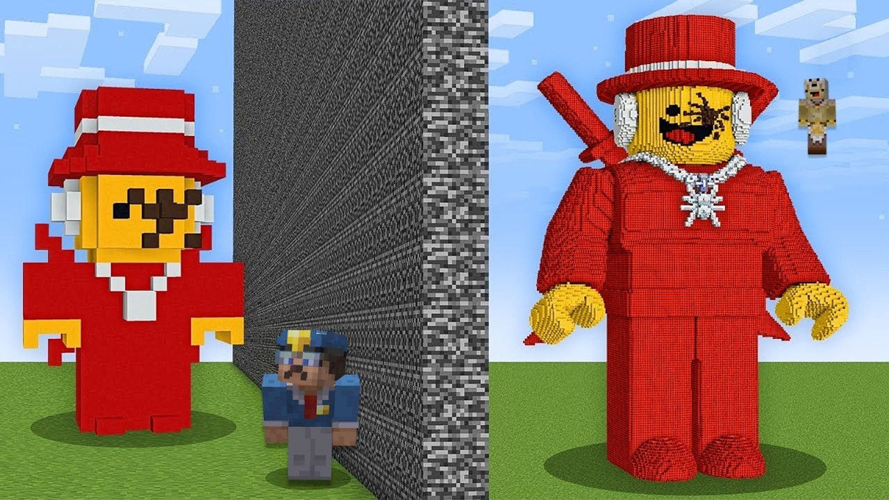 J'ai Trollé mon Pote avec le //ROBLOX en Build Battle Minecraft !