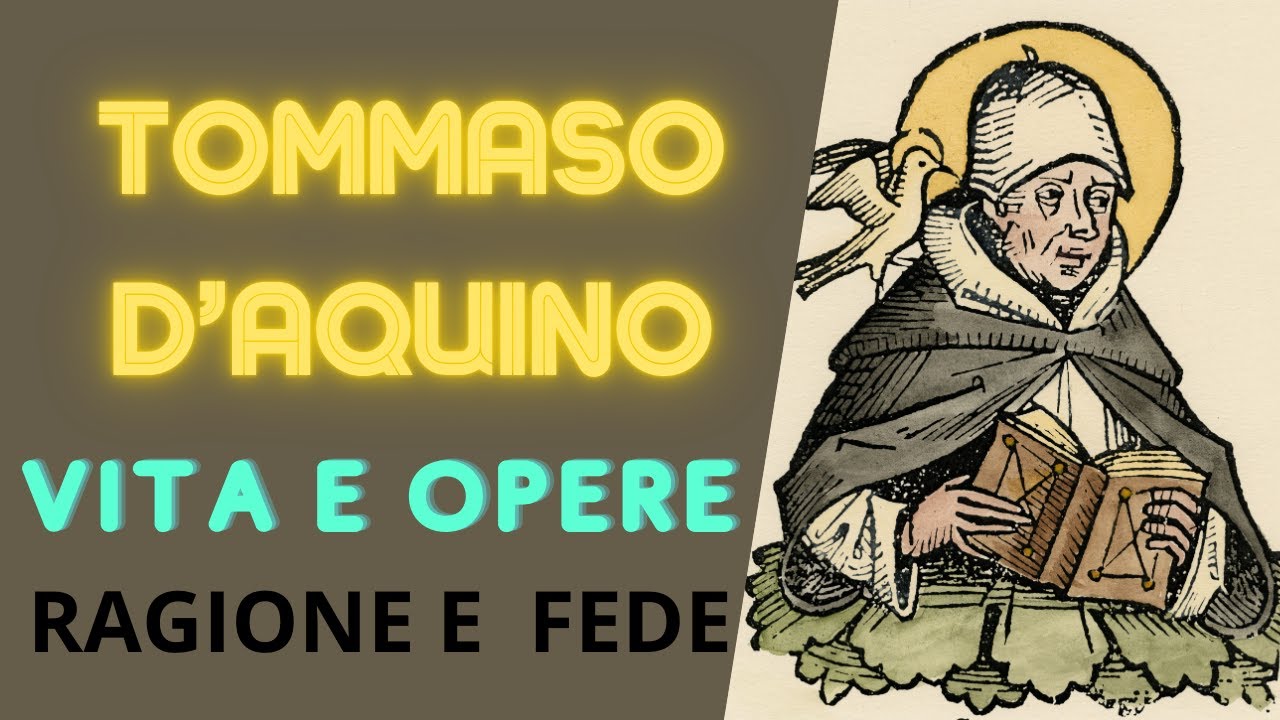 TOMMASO D'AQUINO - La Scolastica, vita e opere, il rapporto tra ragione