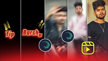 Tip Tip Barsa Pani X Chalte Firte Remix Status Editing | Reels Viral Music Beat Status Video Editing