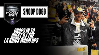 Hockey Night in LA with Snoop Dogg as Guest DJ