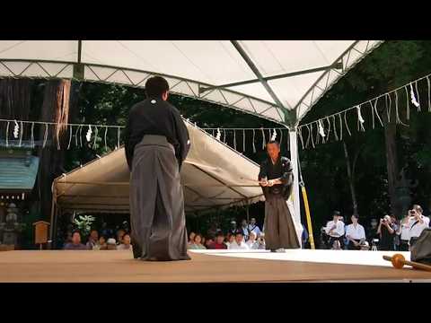 Hyōhō Taisha-ryū, Kashima Jingū 2016 (1)