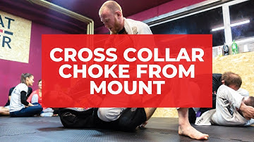 Cross collar choke from mount