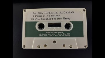 Point Of No Return - Dr. Peter Ruckman