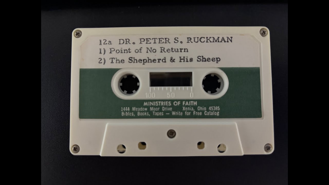 Point Of No Return - Dr. Peter Ruckman