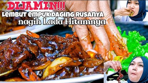 AWAS!!! MAKAN DAGING RUSA LADA HITAM TERENAK DIPINGGIR KOLAM RENANG BIKIN KETAGIHAN