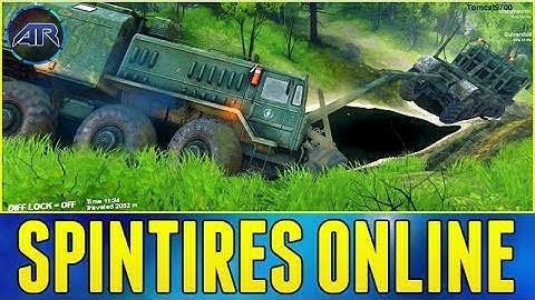 Spin Tires Multiplayer (Hardcore) : VOLCANO ADVENTURE w/ TC9700Gaming & Gunner4568