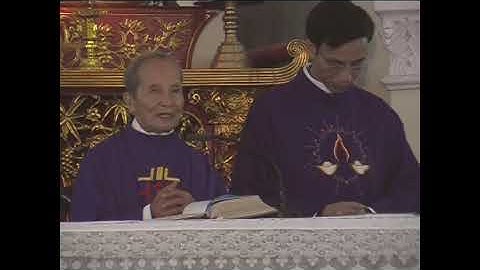 Lễ tang ông cố Giuse Nguyễn Văn Thìa phần 2.