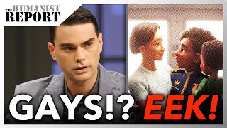 Ben Shapiro Throws a Hissy Fit Over Lesbian Cartoon Characters in Disney's 'Lightyear'