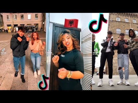 😍 Don Xhoni   Make a Pose Freestyle🇦🇱 😍  Trend Tiktok Compilation for Albania