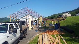 STEEL TRUSSES Garages, Pole Barns, and PRICING