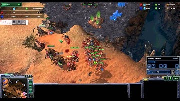 Defending An Early Rush in SC2