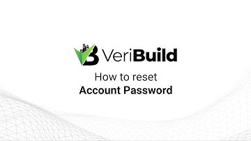 How to reset password | Demo Video | Real Estate Management | Blockchain Technology | VeriBuild |