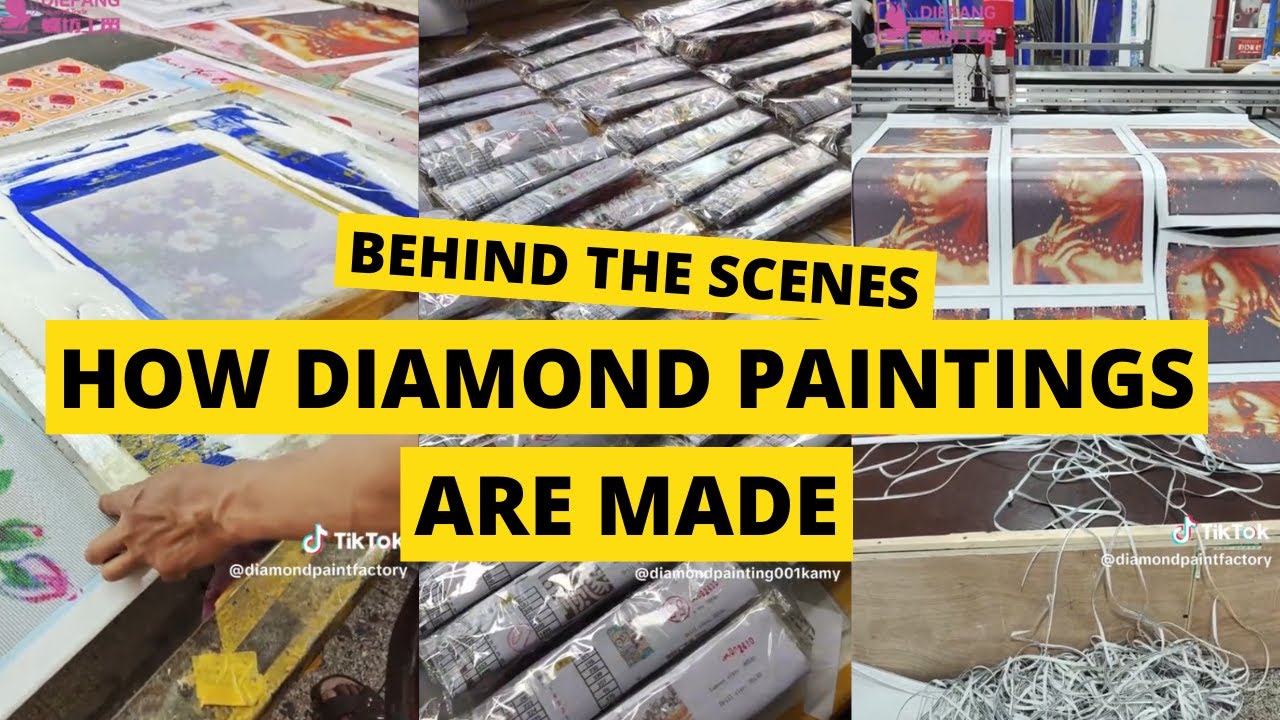 How Diamond Paintings Are Made Diamond Art Factory Diamond Painting How Diamond Paintings Are Made Diamond Art Factory Diamond Painting