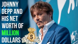 "Johnny Depp: Unveiling the Million-Dollar Net Worth of Hollywood's Iconic Actor" #johnnydepp