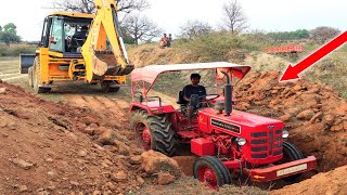 Pulling Power Test | Mahindra 275 Di Xp Plus Tractor | Jcb 3dx | Jcb video #jcb #tractor #jcbvideo