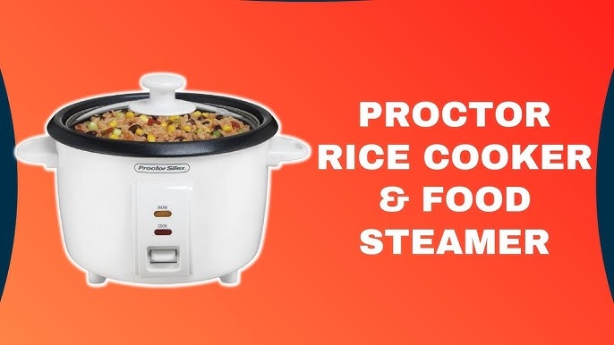 Proctor Silex Rice Cooker, Durable, 8 Cup