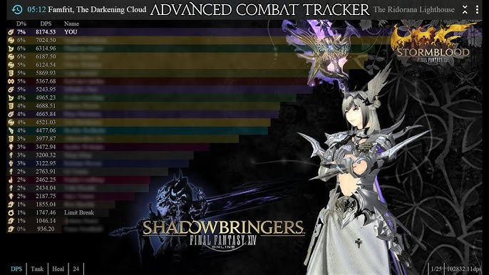 Dps Damage Meter In Ffxiv And How To Use It Advanced Combat Tracker Guide Youtube