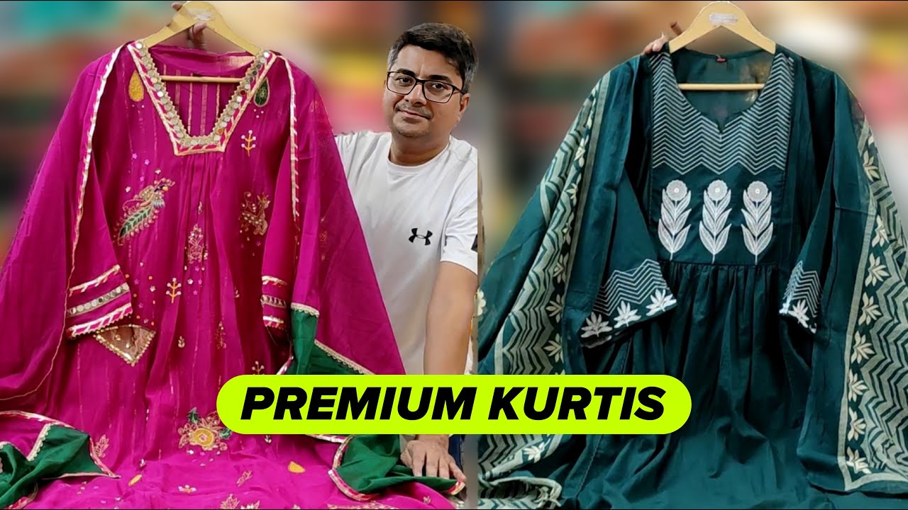 Premium Kurtis | Designer COTTON Suit | Cotton Women Kurta Set (PART 114)