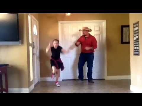 The best daddy daughter dance ever choreographed by Austynn