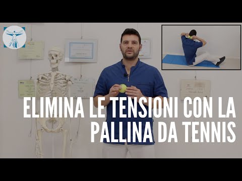 Elimina le tensioni con la pallina da tennis 👆