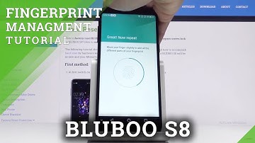 How to Add Fingerprint in BLUBOO S8 – Fingerprint Set Up
