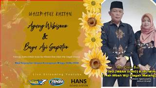 🔴 LIVE📡   WALIMATUL KHITAN AGUNG WIBISONO - BAYU AJI SAPUTRO || TOMBO ATI ||  HANS AUDIO|| ZENITH TV