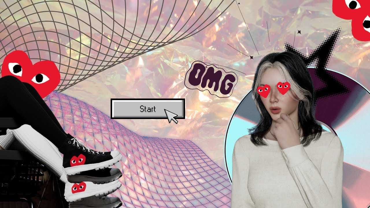 CDG x Converse in InZOI? Yep, I Made Them!