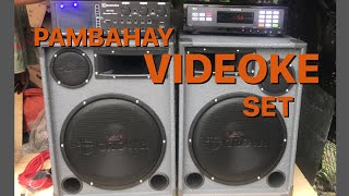 ASSEMBLY PAMBAHAY VIDEOKE SET