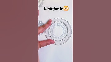 🪙🔥How many rotations did the pen make in total? 🤔 #spirograph #satisfying #shorts