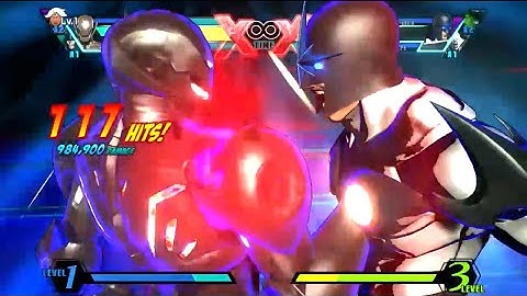 Umvc3 CE Ultron optimal meter build and damage loop (PATCHED)