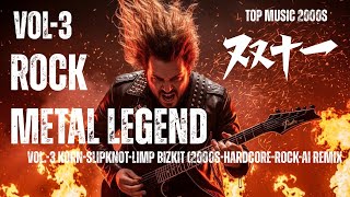 NU METAL LEGEND -VOL-3,KORN,SLIPKNOT,LIM BIZKIT (HARDCORE ROCK AI RAMIX 2000S)