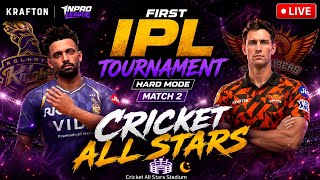 Live 🚨 Match 2 HARD MODE :FIRST EVER IPL CRICKET ALL STARS LIVE MATCH| AnkiZonX Stream🎮🏆