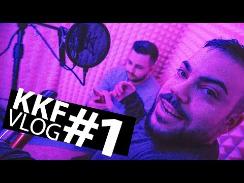 Studiosession in Frankfurt - KKF VLOG #1 | KINGKAAN545