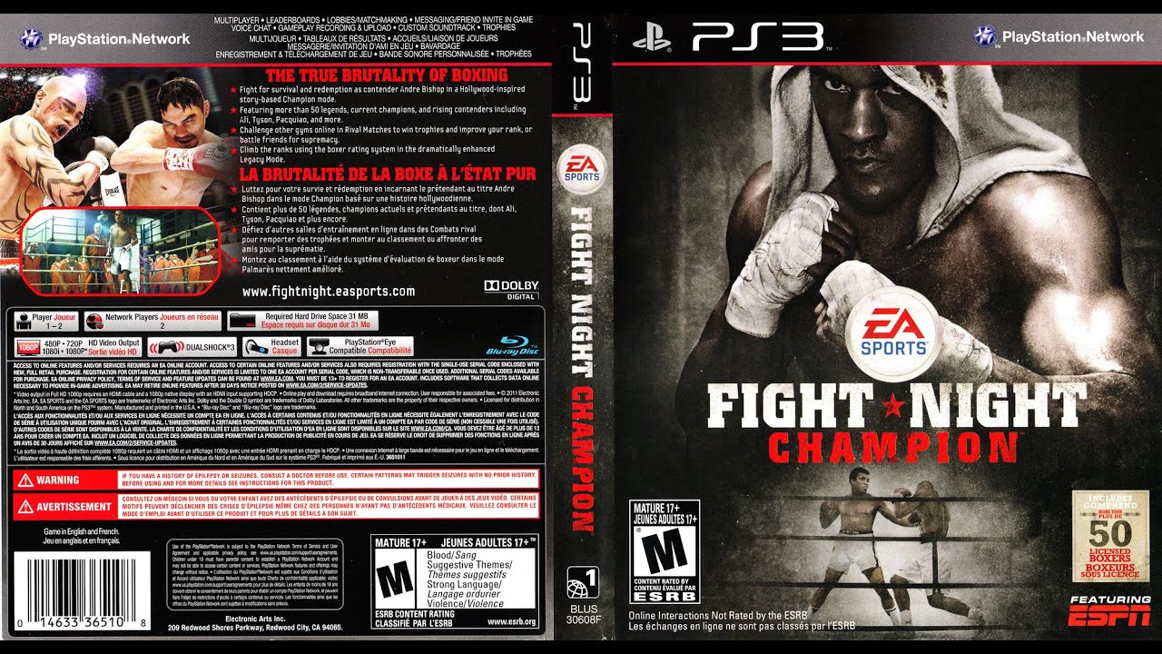 Файт на английском. Fight Night Champion Xbox 360 обложка. Fight Night Champion ps3 диск. Fight Night Champion диск. Игра Fight Night Champion ps3.