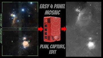 Easy Astro Mosaic - Planing, editing and capturing a mosaic of the Orion and Horsehead Nebula