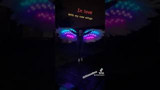#handmade #diy #wings #shortvideo #angelwings #wingsoffire #ledlights