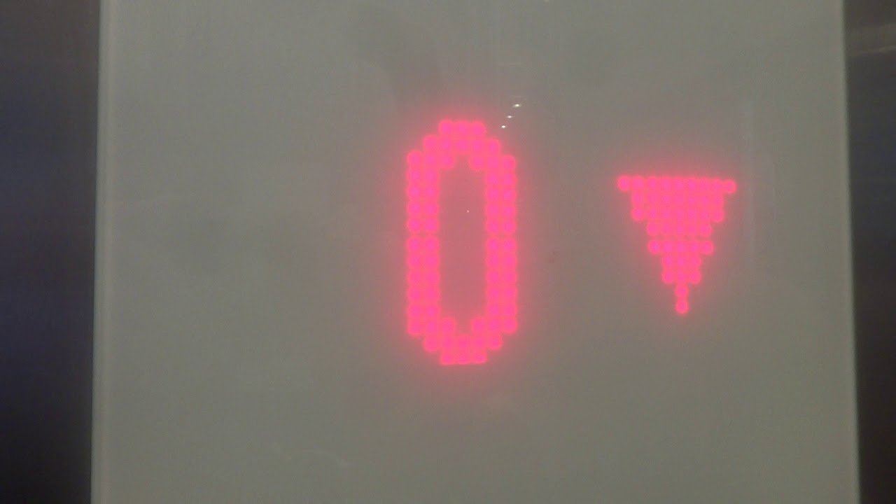 (R8) 2016 Schindler 5500 MRL traction glass elevators w/ PORT @ Oshiland, Kfar Saba, Israel.