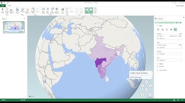 3DMAPS IN EXCEL .Explore like Google Earth and Map.