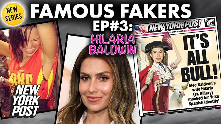 Alec Baldwin's wife Hilaria's Spanish heritage scandal | Famous Fakers