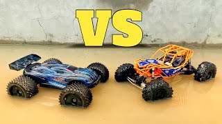 JLB Cheetah RC Car vs Axial Ryft Crawler | Remote Control Car | RC Cars