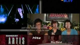 Liputan Boys Band  Hitztreeji Dan Dragonboyz Di Sensasi Artis 2007 Courtesy Sctv