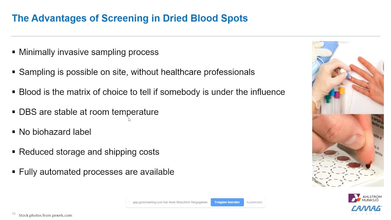 Fully Automated Dried Blood Spot Library Screening - YouTube