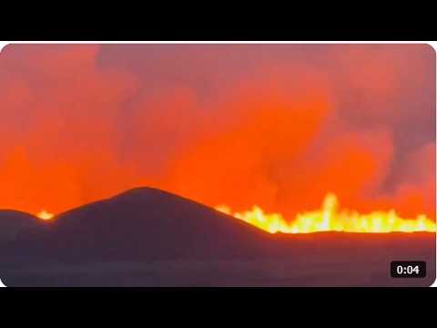 إنفجار بركان في إثيوبيا وانتقال سحابة الغبار البركاني نحو سواحل تهامية في اليمن انفجار لبركان ارتا