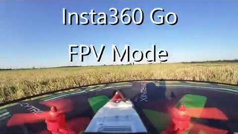 Insta360 Go on a 3D Quad in FPV Mode.