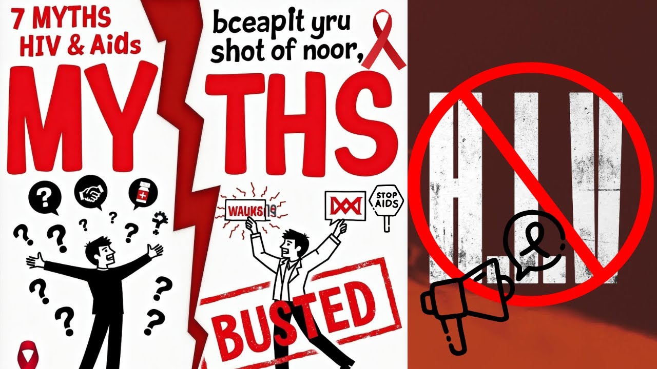 7 Big HIV Myths That Are Straight-Up Lies ❌ Can you have HIV through kissing ? Know the truth