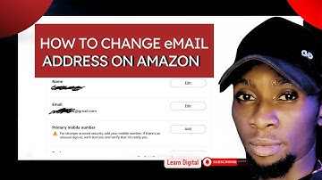 How to Change Email Address on Amazon
