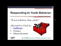 Reducing Isolation in Youth Facilities: Strategies for working with your most challenging youth
