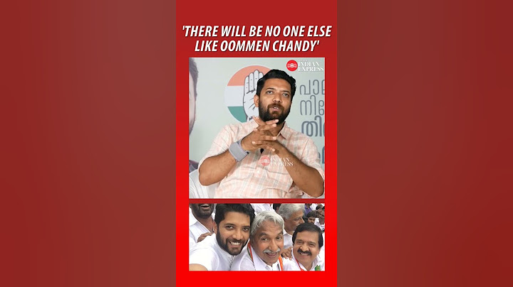 'There will only be one Oommen Chandy' - Shafi Parambil | #OommenChandy #Congress #Kerala