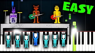Five Nights at Freddy's 2 Song - It's Been So Long - EASY Piano Tutorial