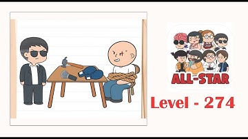 Brain test all star level 274 Help the agent interrogate the criminal.